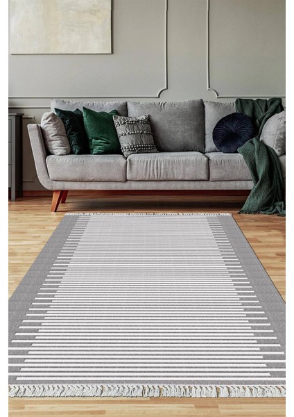 Dijital Baskılı Kaymaz Taban Yıkanabilir Salon Halısı Mutfak Halısı Yolluk VH-SD-317