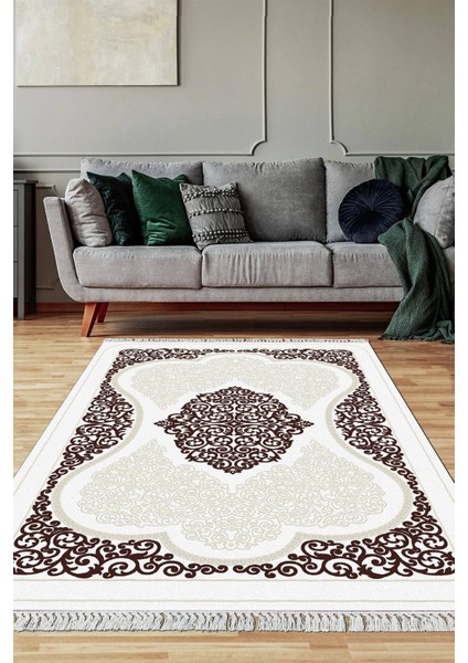 Dijital Baskılı Kaymaz Taban Yıkanabilir Salon Halısı Mutfak Halısı Yolluk Vh-Sm-43