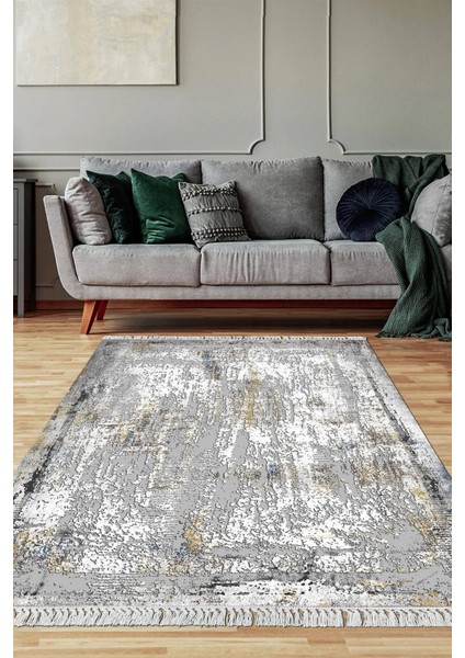 Dijital Baskılı Kaymaz Taban Yıkanabilir Salon Halısı Mutfak Halısı Yolluk Vh-Sm-10