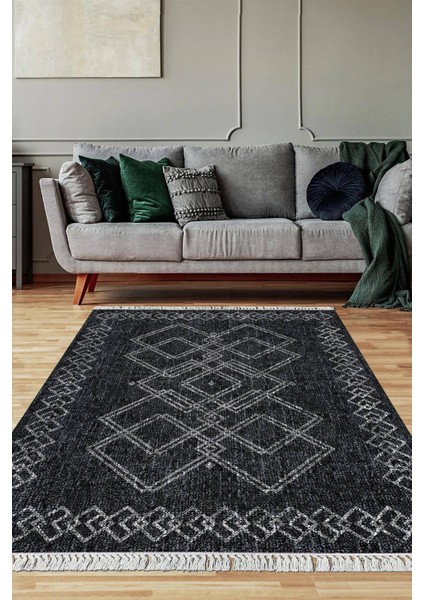 Dijital Baskılı Kaymaz Taban Yıkanabilir Salon Halısı Mutfak Halısı Yolluk Vh-Sm-31