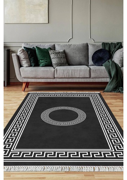 Dijital Baskılı Kaymaz Taban Yıkanabilir Salon Halısı Mutfak Halısı Yolluk Vh-Sm-49