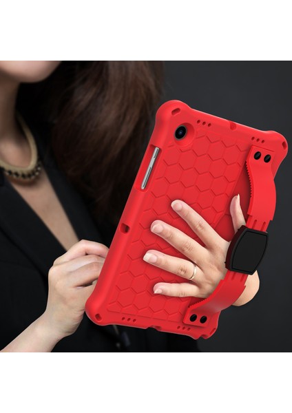 Galaxy Tab A İçin Tablet Kılıfı - Kırmızı - Siyah (Yurt Dışından) indirimleri