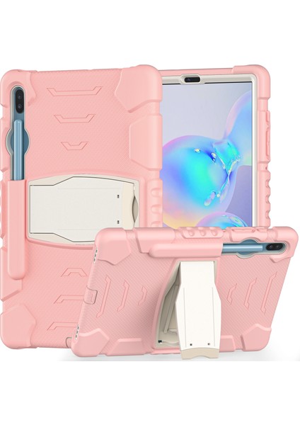 Galaxy Tab S6 İçin Tablet Kılıfı - Pembe (Yurt Dışından)