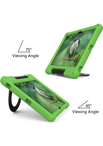 Galaxy Tab A İçin Tablet Kılıfı - Yeşil (Yurt Dışından)
