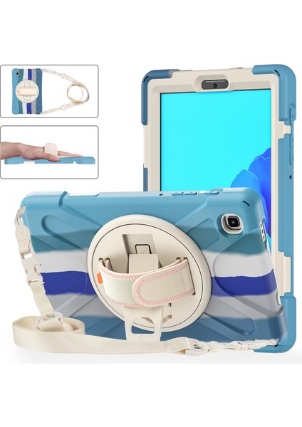 Galaxy Tab A İçin Tablet Kılıfı - Çok Renkli (Yurt Dışından)