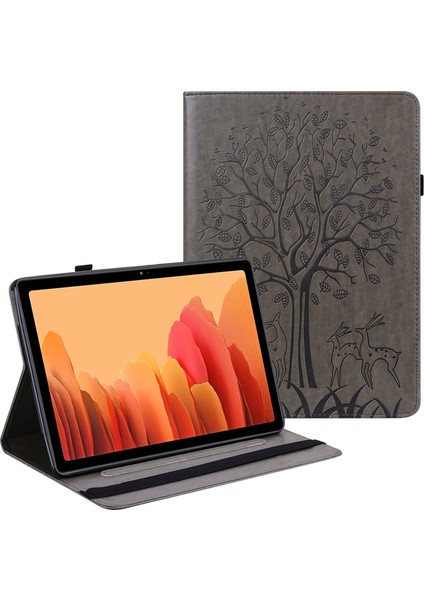 Galaxy Tab S7 İçin Tablet Kılıfı - Gri (Yurt Dışından)