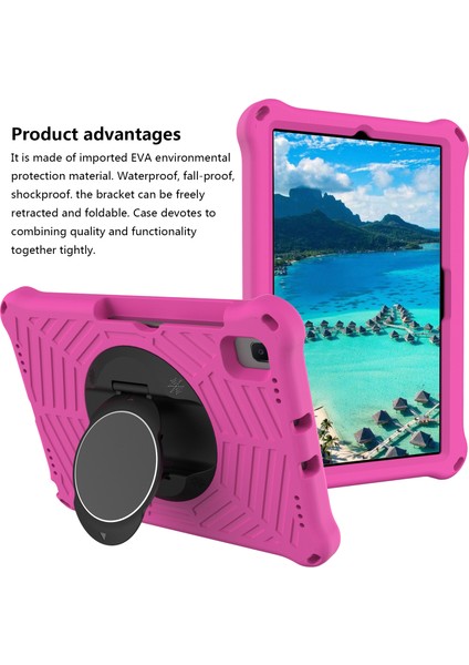 Galaxy Tab S6 Lite İçin Tablet Kılıfı - Pembe (Yurt Dışından) fırsatları