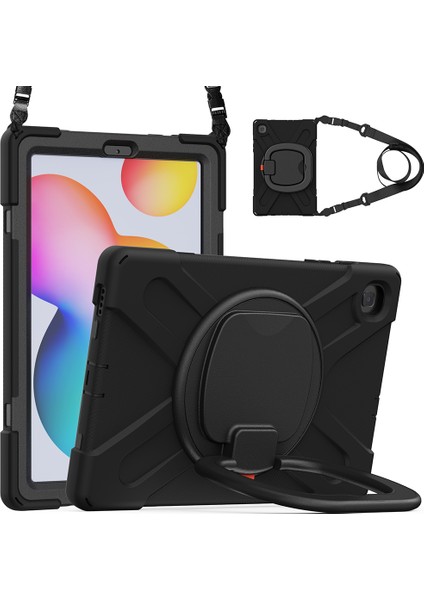 Galaxy Tab S6 Lite İçin Tablet Kılıfı - Siyah (Yurt Dışından) indirimleri