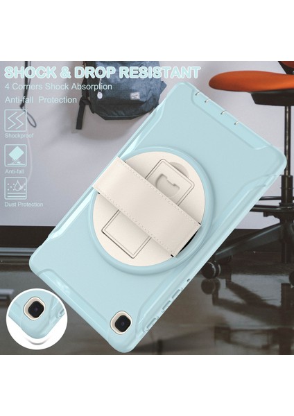 Galaxy Tab A İçin Tablet Kılıfı - Açık Mavi (Yurt Dışından) indirimleri