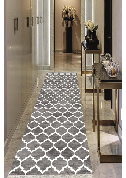 Dijital Baskılı Kaymaz Taban Yıkanabilir Modern Salon Halısı Koridor Halısı Yolluk VHU-HS-172