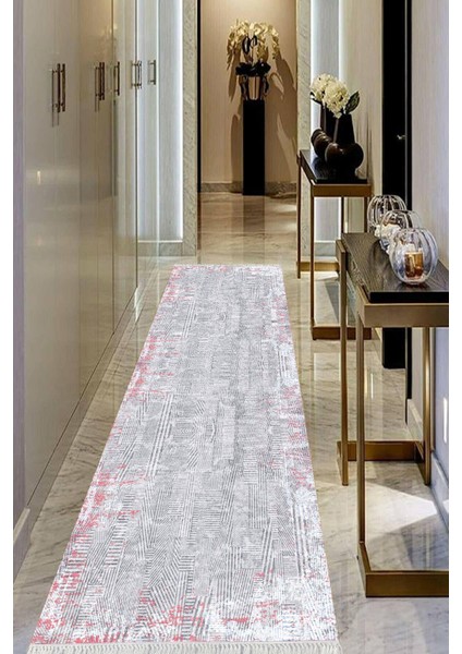 Dijital Baskılı Kaymaz Taban Yıkanabilir Modern Salon Halısı Koridor Halısı Yolluk VHU-HT-113