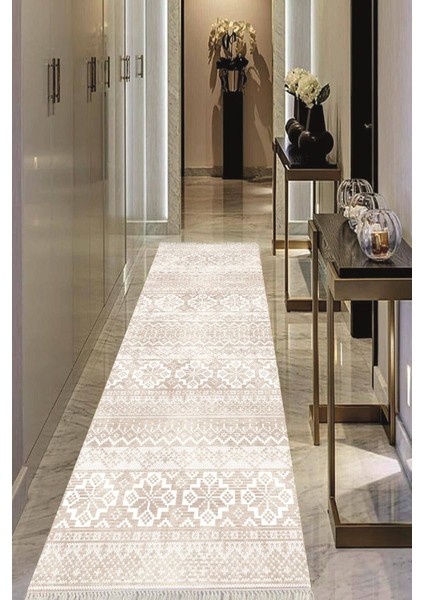 Dijital Baskılı Kaymaz Taban Yıkanabilir Modern Salon Halısı Koridor Halısı Yolluk VHU-HT-986