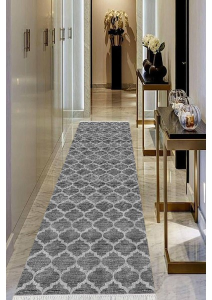 Dijital Baskılı Kaymaz Taban Yıkanabilir Modern Salon Halısı Koridor Halısı Yolluk VHU-HY-1237