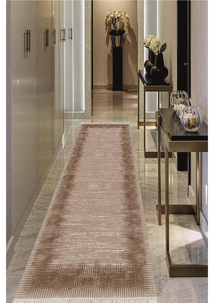 Dijital Baskılı Kaymaz Taban Yıkanabilir Modern Salon Halısı Koridor Halısı Yolluk VHU-HY-1322