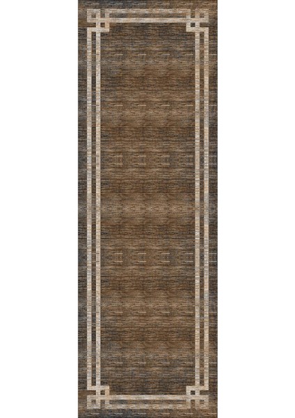 Dijital Baskılı Kaymaz Taban Yıkanabilir Modern Salon Halısı Koridor Halısı Yolluk VHU-HY-1308