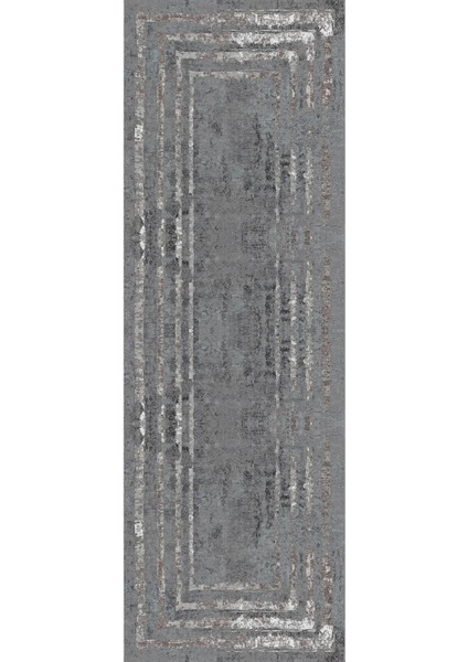 Dijital Baskılı Kaymaz Taban Yıkanabilir Modern Salon Halısı Koridor Halısı Yolluk VHU-HT-965