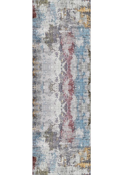 Dijital Baskılı Kaymaz Taban Yıkanabilir Modern Salon Halısı Koridor Halısı Yolluk VHU-SD-382 fiyatları