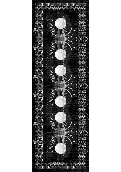 Dijital Baskılı Kaymaz Taban Yıkanabilir Modern Salon Halısı Koridor Halısı Yolluk VHU-SD-1070 fiyatları