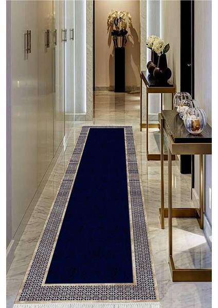 Dijital Baskılı Kaymaz Taban Yıkanabilir Modern Salon Halısı Koridor Halısı Yolluk VHU-SD-695