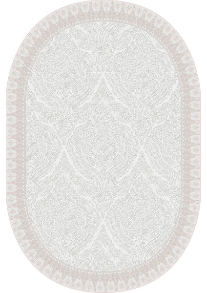 Dijital Baskılı Kaymaz Taban Yıkanabilir Oval Salon Halısı Mutfak Halısı Yolluk VHO-HT-391