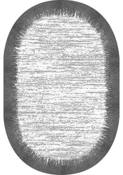 Dijital Baskılı Kaymaz Taban Yıkanabilir Oval Salon Halısı Mutfak Halısı Yolluk VHO-HT-512