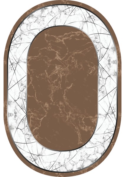 Dijital Baskılı Kaymaz Taban Yıkanabilir Oval Salon Halısı Mutfak Halısı Yolluk VHO-HT-657 fiyatları