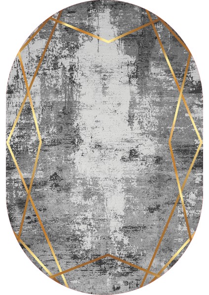 Dijital Baskılı Kaymaz Taban Yıkanabilir Oval Salon Halısı Mutfak Halısı Yolluk VHO-HT-694 fiyatları