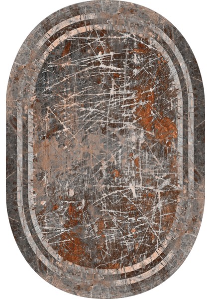 Dijital Baskılı Kaymaz Taban Yıkanabilir Oval Salon Halısı Mutfak Halısı Yolluk VHO-HY-1300 fiyatları