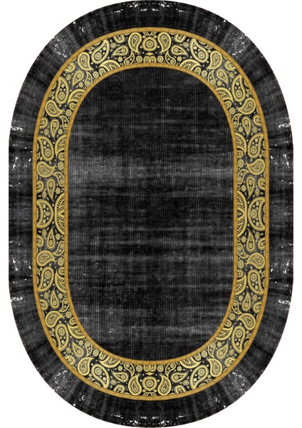 Dijital Baskılı Kaymaz Taban Yıkanabilir Oval Salon Halısı Mutfak Halısı Yolluk VHO-SD-1075 fiyatları