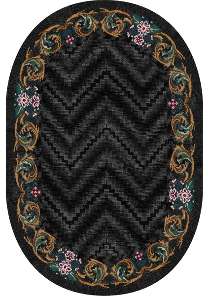 Dijital Baskılı Kaymaz Taban Yıkanabilir Oval Salon Halısı Mutfak Halısı Yolluk VHO-SD-237 fiyatları