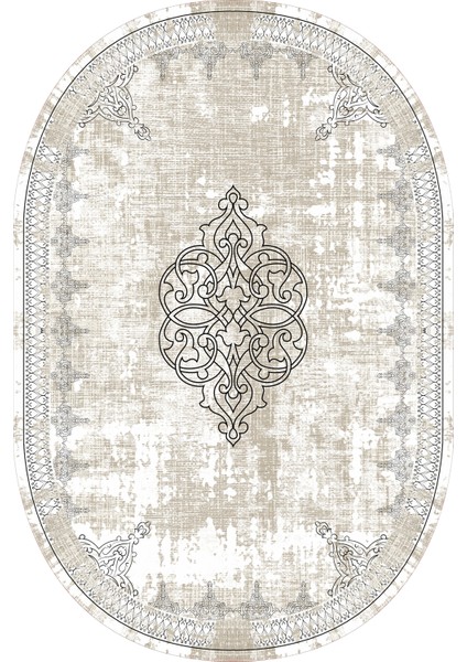 Dijital Baskılı Kaymaz Taban Yıkanabilir Oval Salon Halısı Mutfak Halısı Yolluk VHO-SD-1126 fiyatları