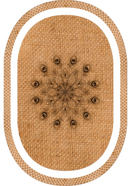 Dijital Baskılı Kaymaz Taban Yıkanabilir Oval Salon Halısı Mutfak Halısı Yolluk VHO-SD-339 fiyatları