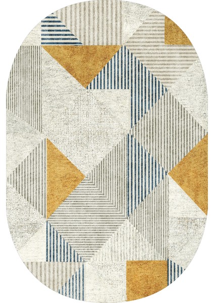 Dijital Baskılı Kaymaz Taban Yıkanabilir Oval Salon Halısı Mutfak Halısı Yolluk VHO-SD-340 fiyatları