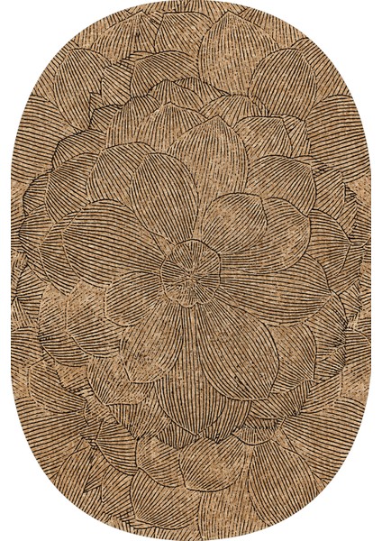 Dijital Baskılı Kaymaz Taban Yıkanabilir Oval Salon Halısı Mutfak Halısı Yolluk VHO-SD-344 fiyatları