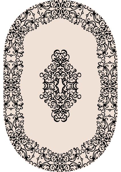 Dijital Baskılı Kaymaz Taban Yıkanabilir Oval Salon Halısı Mutfak Halısı Yolluk VHO-SD-623 fiyatları