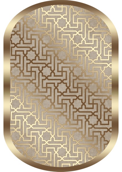 Dijital Baskılı Kaymaz Taban Yıkanabilir Oval Salon Halısı Mutfak Halısı Yolluk VHO-SD-722 fiyatları