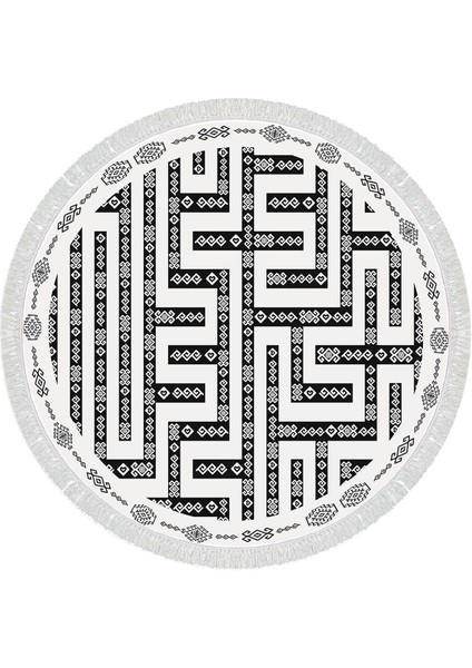 Dijital Baskılı Kaymaz Taban Yıkanabilir Yuvarlak Salon Halısı Mutfak Halısı Paspas VHYU-HS-527 fiyatları