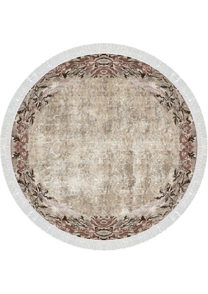 Dijital Baskılı Kaymaz Taban Yıkanabilir Yuvarlak Salon Halısı Mutfak Halısı Paspas VHYU-HT-154 fiyatları