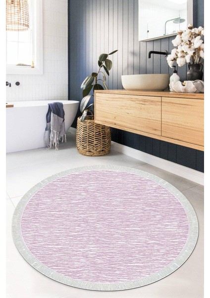 Dijital Baskılı Kaymaz Taban Yıkanabilir Yuvarlak Salon Halısı Mutfak Halısı Paspas VHYU-HT-390