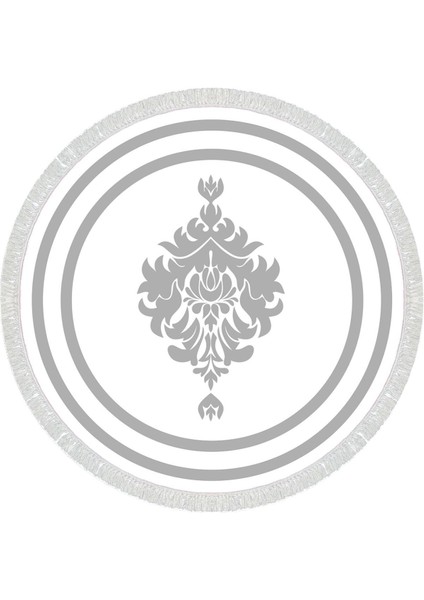 Dijital Baskılı Kaymaz Taban Yıkanabilir Yuvarlak Salon Halısı Mutfak Halısı Paspas VHYU-HT-818