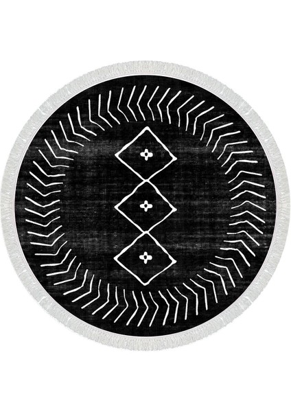 Dijital Baskılı Kaymaz Taban Yıkanabilir Yuvarlak Salon Halısı Mutfak Halısı Paspas VHYU-HT-572 fiyatları