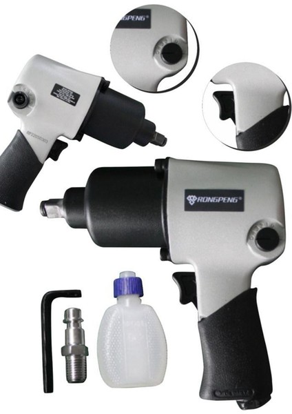 Rongpeng 6.3 Bar Havalı Somun Sökme Sıkma 1/2 " 600 Nm