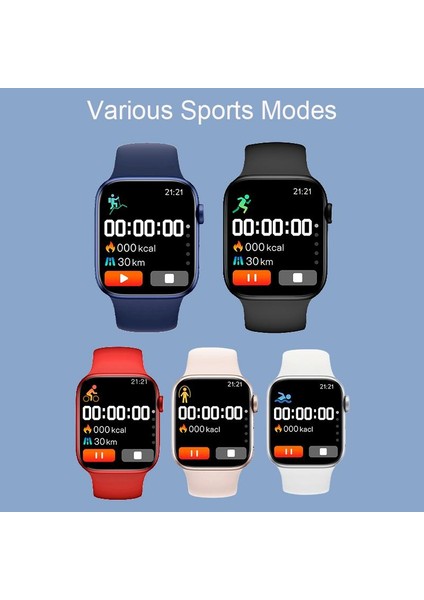2.0 İnç LCD Akıllı İzle 2022 Sınırsız Serisi 7 WS57 Spor Su Geçirmez Saat Pk X8 Max (Yurt Dışından)