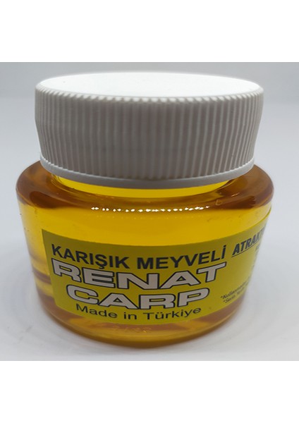 Renat Carp Karışık Meyveli Kokulu Sazan Atraktör 50 ml Yem Katkısı