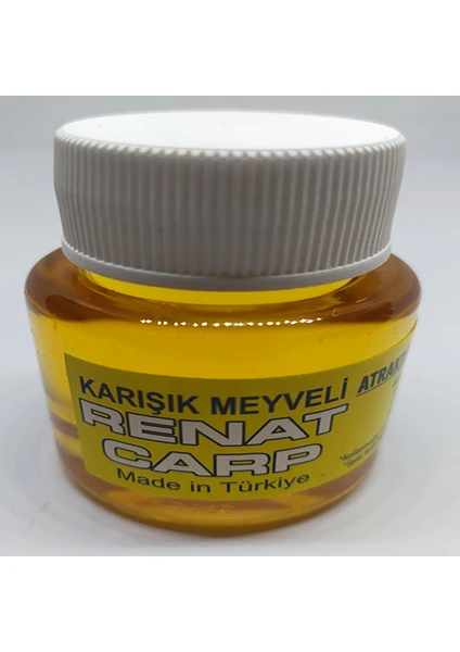 Sr Sazanrig Renat Carp Karışık Meyveli Kokulu Sazan Atraktör 50 ml Yem Katkısı