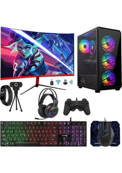 TX1671 Intel Core i7 3770 16 GB Ram 256 GB SSD 4 GB RX550 Freedos 23.6'' FHD Masaüstü Bilgisayar