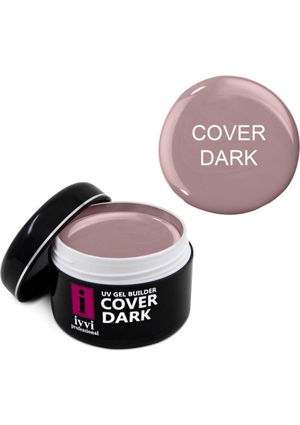Ivvi Professional Protez Tırnak Jeli 50 ml Builder Jel Cover Dark