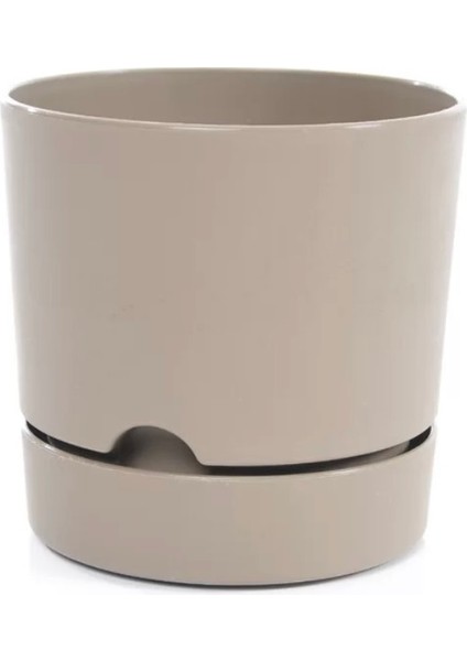 Begonya Saksı 18 3.3 Litre Tabaklı Bej