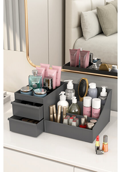 Dovi Home Elegant Makyaj ve Kozmetik Düzenleyici Organizer Fırçalık