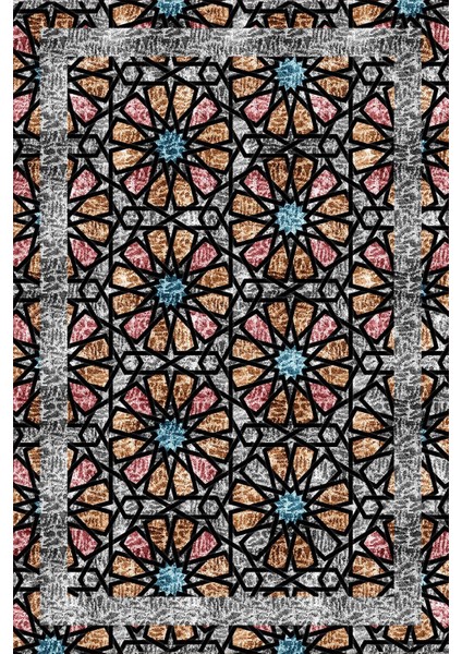 Dijital Baskılı Kaymaz Tabanlı Yıkanabilir 2'li Set Banya Halısı Klozet Takımı Paspas VHKZ-SD-812 fiyatları